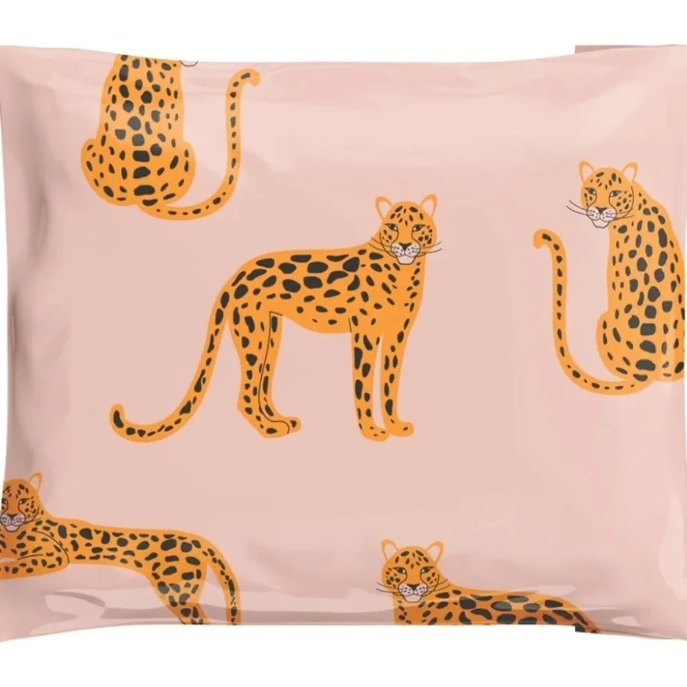 30 Cheetah 10x13 Poly Mailers